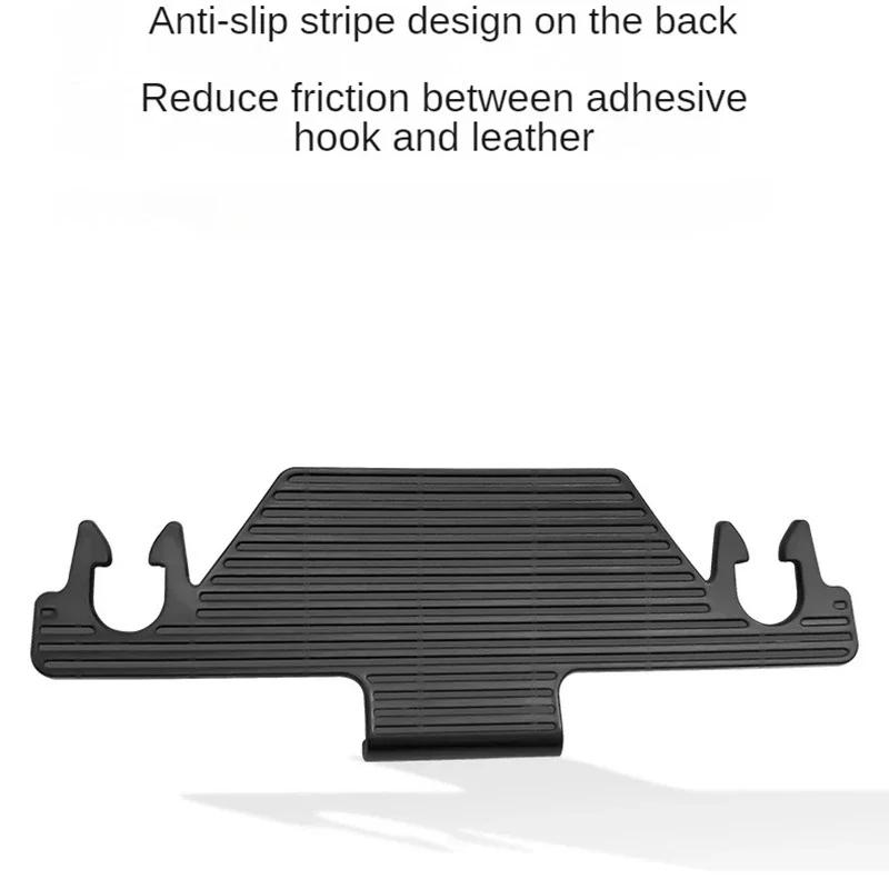 Car Rear Headrest Hook For Tesla Model 3 Y 2024 Organizer Center Console Head Rest Storage Accessories Bag Umbrella Trunk Hanger