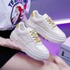 Spring New Thick-soled Small White Shoes Women's Korean Version Round Toe Casual Wind Single Shoes Students All-match Sneakers