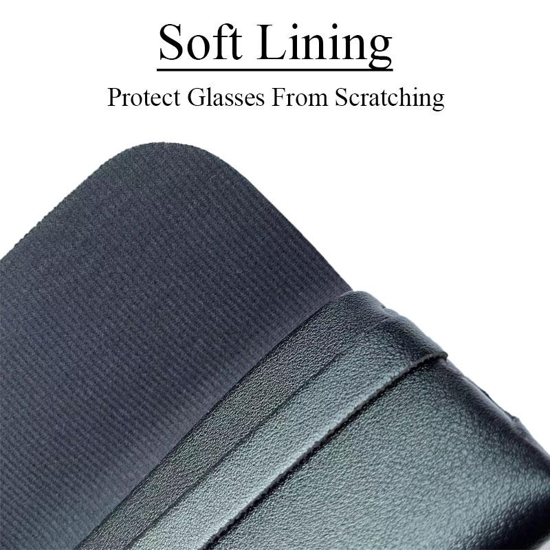 Модные футляры для очков Кожаный футляр для очков Мягкий футляр Держатель для очков