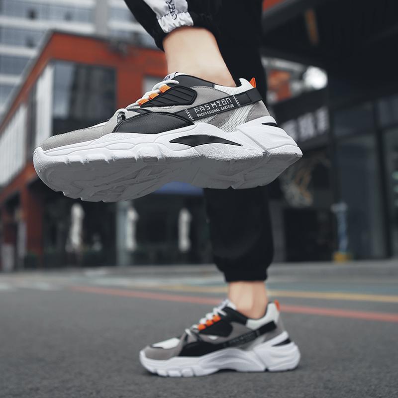 Модная и удобная мужская спортивная обувь. Летние дышащие мужские кроссовки. Универсальная мужская повседневная обувь. Износостойкая.