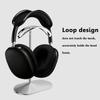 Металлическая изогнутая подставка для наушников для Airpods Max из алюминиевого сплава Держатель для гарнитуры Настольная полка-дисплей с противоскользящей основой Экономия места