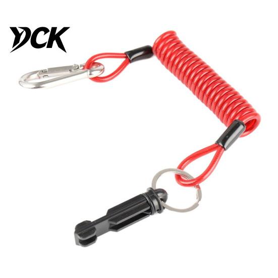Trailer Breakaway Cable 4FT/6FT Boat Cable, 4mm Spring Brake Disconnect Wire with Nylon Towing Safety Pin, 12V Direct Current for RV Controller System