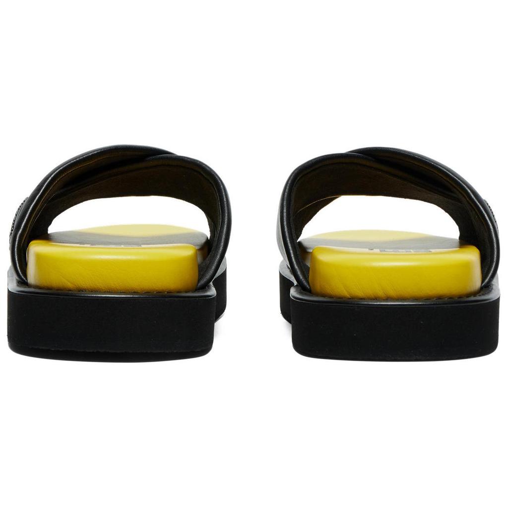 ONITSUKA TIGER Удобные Повседневные Нескользящие Прочные Шлепанцы Унисекс Обувь Черный Желтый 1183C225-002