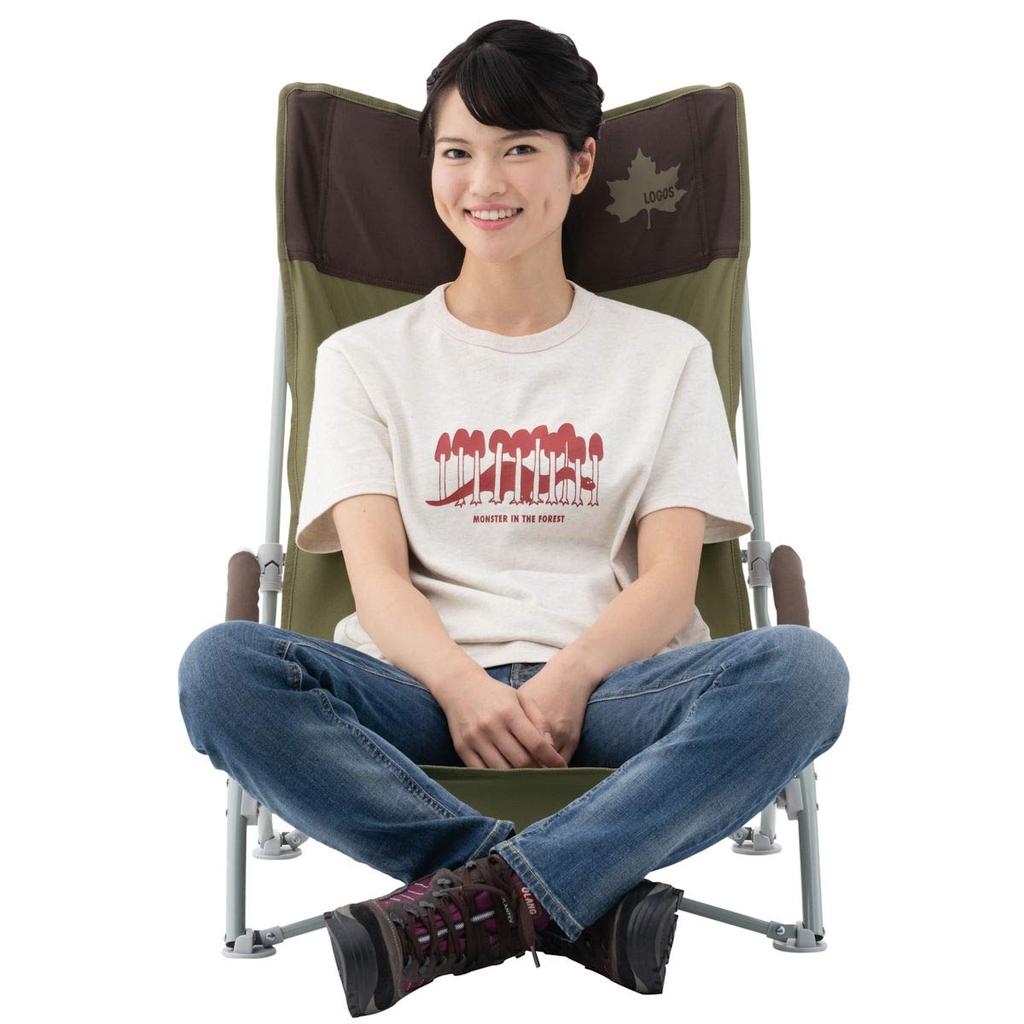 LOGOS Life High-Back Cross-Back Chair, Pocket Plus (Brown) 73173084