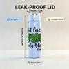 1PC Not Lucky Simply Blessed Clover 750ml Color Plastic Sports Water Bottle Leakproof Flip Straw Lid Suitable for Sports Office Home Use