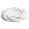 White Ceramic Dining Plate Creative Dinner Steak Plate Hotel Restaurant Main Course Dessert Plate Home Kitchen Tableware