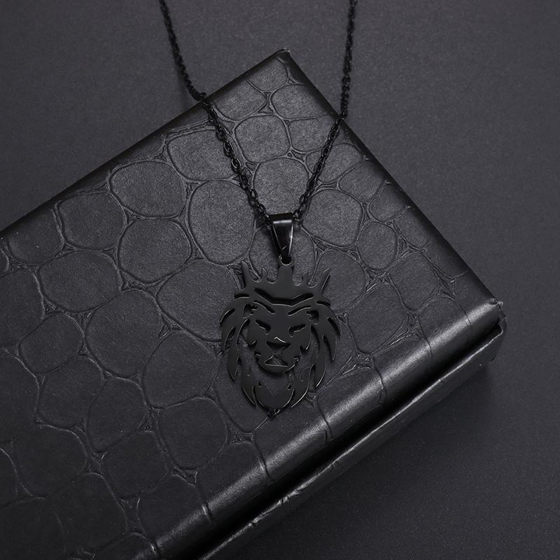 Нержавеющая сталь простой персонализированный кулон-паук ожерелье для мужчин и женщин модный кулон для вечеринки ювелирный подарок