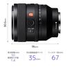 Sony SEL50F14GM FE 50мм GM Стандартный Объектив-Фикс для Цифровых Зеркальных Камер G Master F1.4 Полнокадровый [E-Mount]