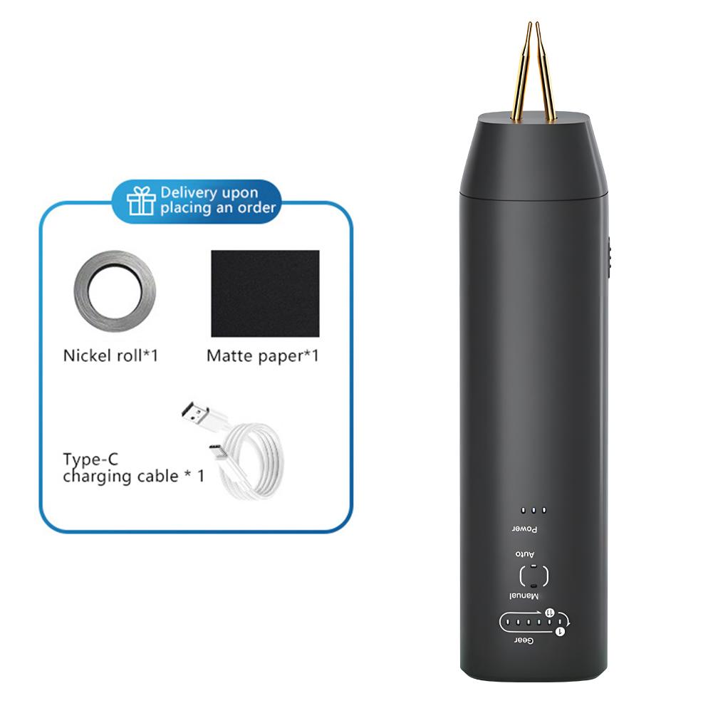 H1 Dual Pulse Handheld Spot Welding Machine Compact 11 Gear Adjustments Type-C Charging Portable Welder For Efficient And Versat