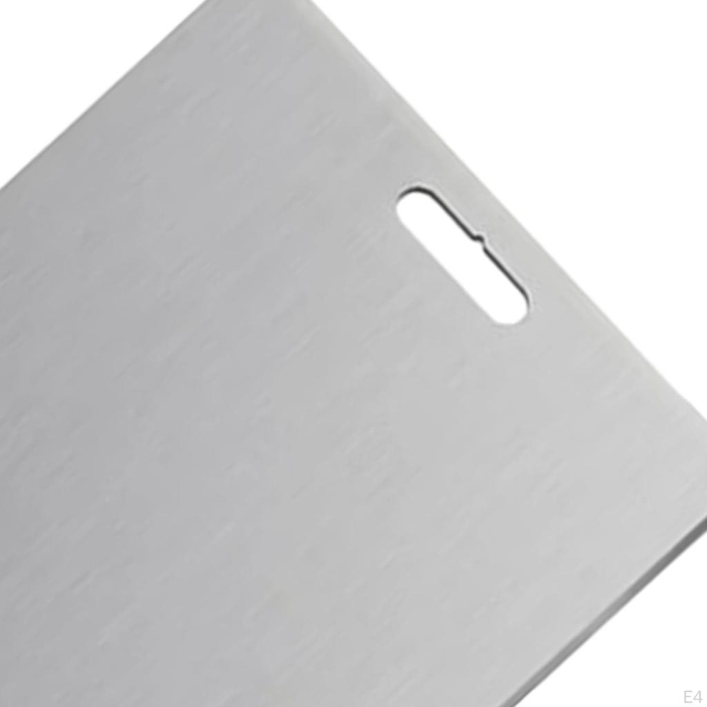 Разделочная доска, пластина для размораживания мяса, коврик для хлеба, разделочная доска для теста, нержавеющая сталь