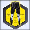 COMBAT PRO мужские цветные быстросохнущие компрессионные спортивные леггинсы для тренировок и бега