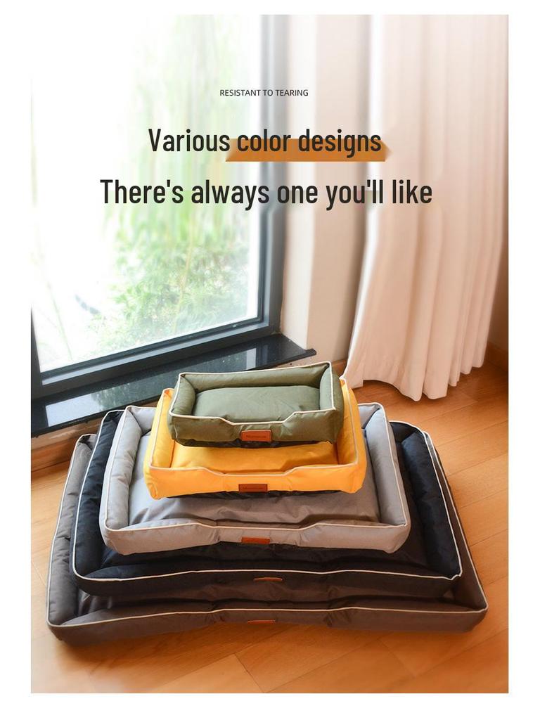 Durable Waterproof Pet Bed: Tear-Resistant Sleeping Mat for Dogs & Cats, Cooling & All-Season Use
