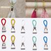 5PCS/Set Fashionable Loops Hooks Hand Towel Hangers Clothes Pegs Clip On Household Towel Hanging Clips Kitchen