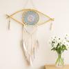 Dream Catcher Macrame Evil Eye Blue White Pink