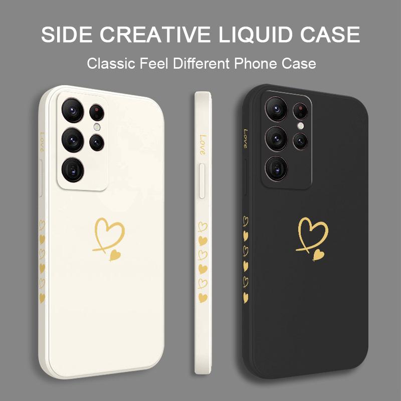Чехол для телефона Gemini Love для Samsung Galaxy S25 FE S24 S23 S22 S21 S20 Ultra Plus S10 Note 20 ultra 10 9 Plus
