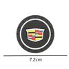 PVC Car Water Coaster Anti-Slip Cup Mat Pad Decoration for Cadillac Escalade Deville Seville XT5 XTS CTS BLS SLS SRX XLR CT5 CT4