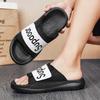 Slippers men's summer new wear non-slip platform beach shoes men's outdoor Velcro ins tide one-word drag