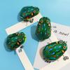 1/8Pcs Wind-up Frog Toy Nostalgic Vintage Movable Eyes Clockwork Spring Iron Jumping Green Frog Toy Party Favors Kids Adults Gift