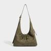 Retro Suede Touch Fashionable Shoulder Bag, New Autumn and Winter Large Capacity Tote Bag, High-end Feeling Armpit Bag