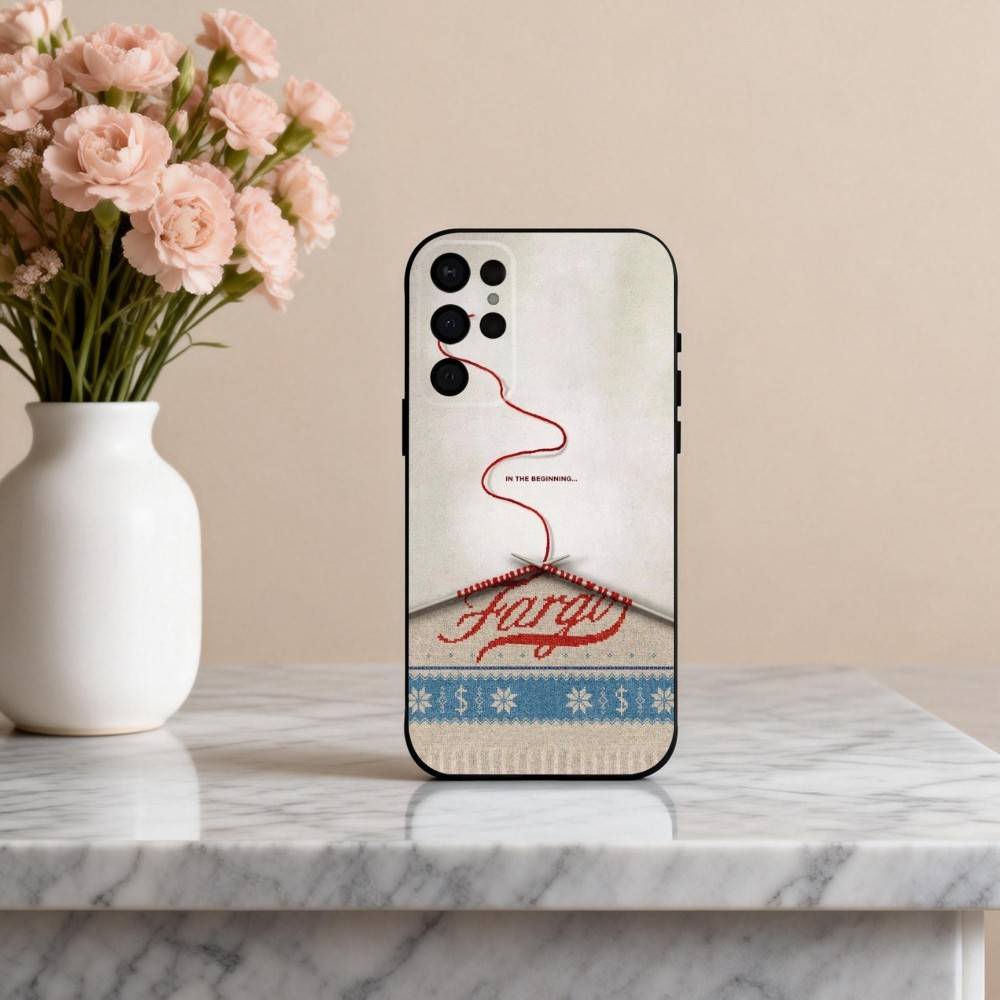 Чехол для телефона T-TV F-Fargo-O для Samsung S25, S24, S21, S22, S23, S30, Ultra, S20, Plus, Другие Мягкий Черный Чехол