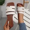Fashion Summer New Women Slippers Flat Bottom Non-slip Outdoor Open Toe Beach Female Sandals Sexy Fashion Designer Shoes Slides Woman