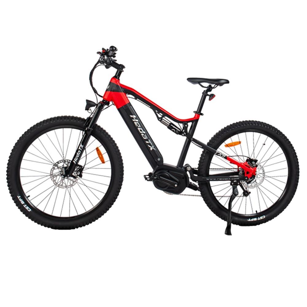 Электрический велосипед Heda TX11, 27,5-дюймовая шина, 750 Вт, средний двигатель, электронный велосипед, 48 В, 15 Ач, аккумулятор LG, дальность действия 50–70 км, электрический велосипед с гидравлическим тормозом
