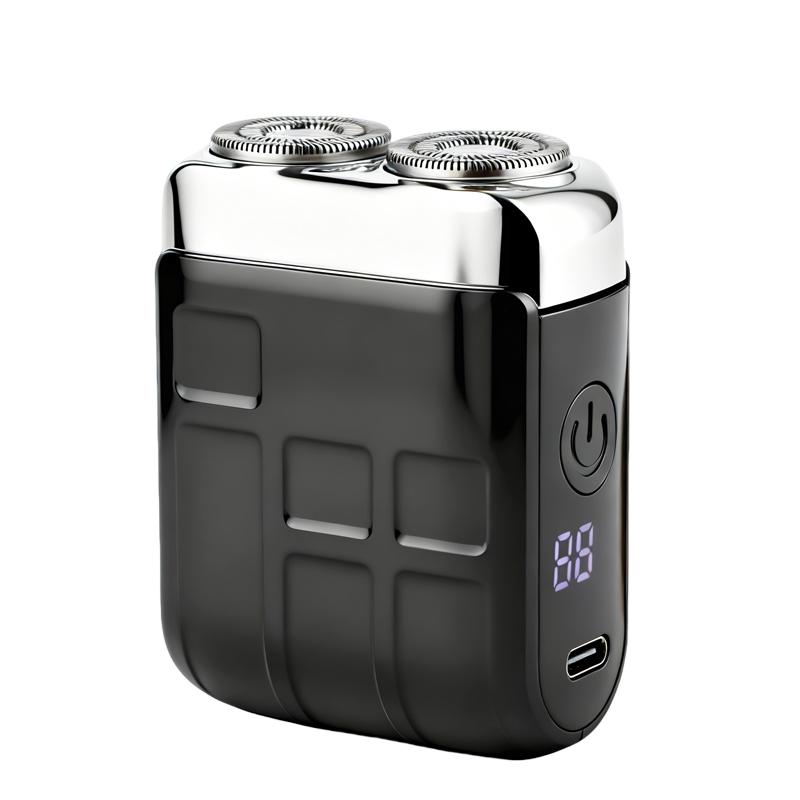 Электробритва мужская Мини электробритва для мужчин Портативная мужская бритвенная машинка Триммер для бороды Перезаряжаемая Двулезвийная мужская бритва