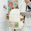 Школьная сумка корейская версия мультяшный рюкзак женский большой вместимости для учеников младшей и средней школы школьная сумка новая японская сумка через плечо высококачественный рюкзак