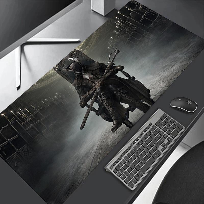 XXL Компьютерная Аниме Bloodborne Геймер XL Коврик для стола Большой Размер Игровой Коврик для мыши Ковер для клавиатуры ПК Оверлок Стол Коврик для мыши x
