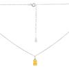 Серебряное колье с фианитами, вес изделия 4,66 гр (60002407)