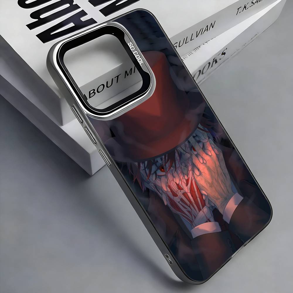 L-Повелитель Тайн Цветной Серебристый Задний Чехол Для Телефона Для IPhone 17 16 15 14 13 12 11 Plus Pro Max Plus