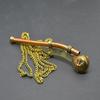 Vintage Copper and Brass Boatswain's Bosun Naval Pipe Whistle, Regalo
