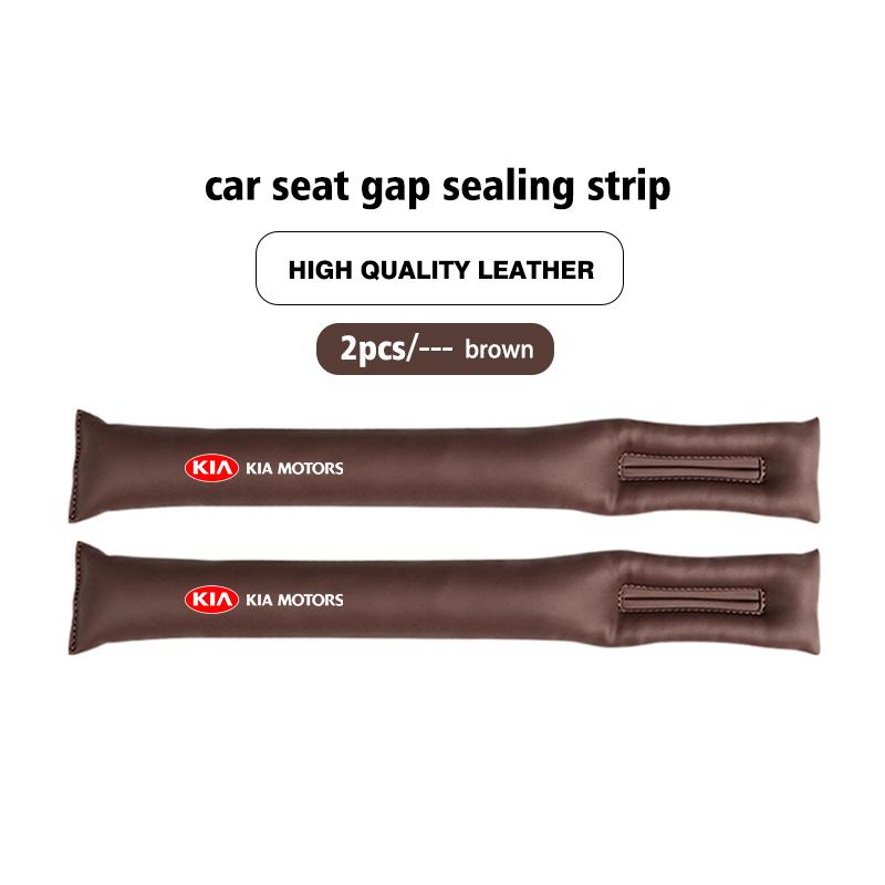 AEK4 For KIA Car Seat Gap Filler Strips Soft Waterproof Leak-proof Filler Padding Sportage Rio Ceed Niro Soul Stonic Picanto Proceed