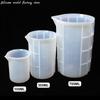 Silicone World 100/300/700 мл Силиконовый мерный стаканчик с делениями Инструменты для изготовления украшений своими руками Инструменты для выпечки Смесительный стаканчик для смолы