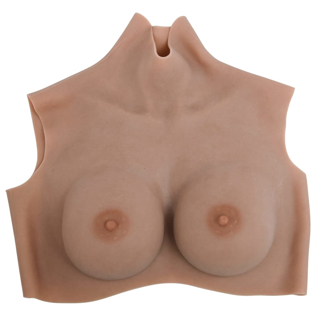 Silicone Breasts Tanned Cup Size D