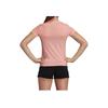 Adidas Essentials Round Neck Letter Print Short Sleeve Regular T-Shirt Women Tops Glowing-Pink FM6423