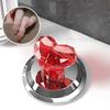 Universal Heart Shaped Toilet Tank Button Broken Heart Shaped Furniture Handle  Toilet