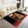 David Beckham's Braids Area Rug Perfect for Outdoor Kitchen Playrooms Game Room Anti-slip Rug Office home decor Perfect Birthday/Christmas Gift Idea
