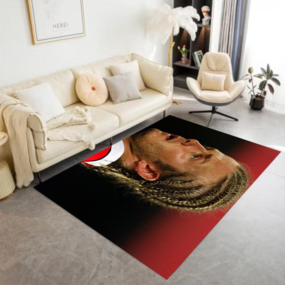 David Beckham's Braids Area Rug Perfect for Outdoor Kitchen Playrooms Game Room Anti-slip Rug Office home decor Perfect Birthday/Christmas Gift Idea