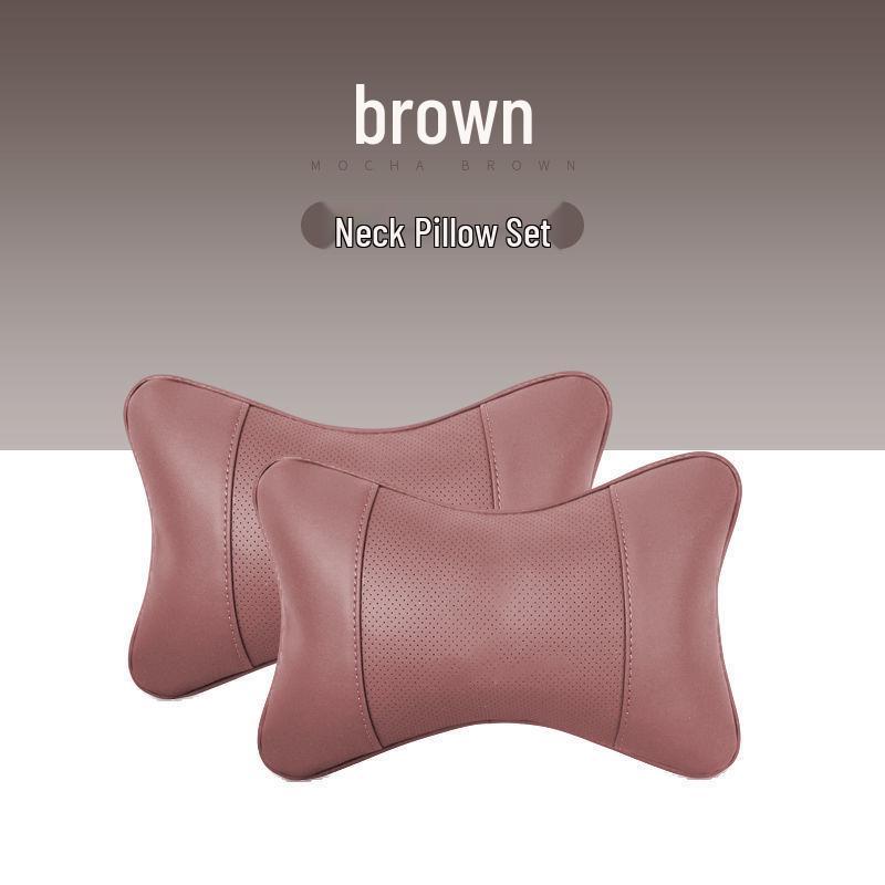 Комплект подушек для подголовника, шеи и поясницы для поддержки спины