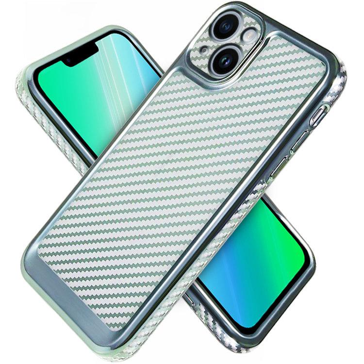 iPhone 14 Plus Carbon Slim Case Cover, Blue