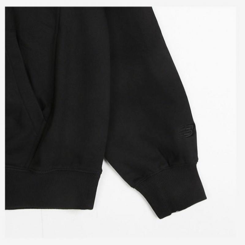 New Balance Унисекс Базовая толстовка с капюшоном с логотипом Nbn0ec3813