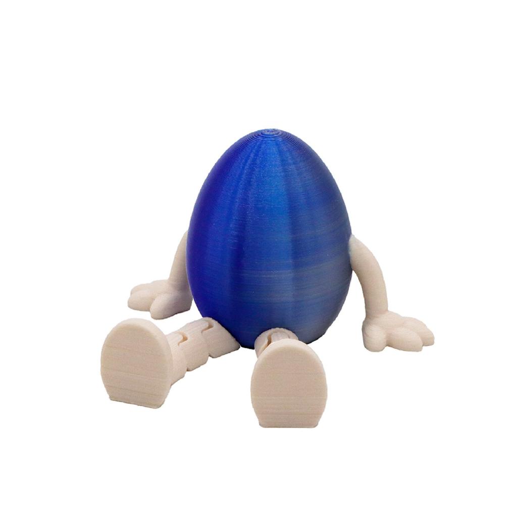 3D Printed Movable Easter Bunny Egg Toy, Creative Gift, Bunny Egg Ornament