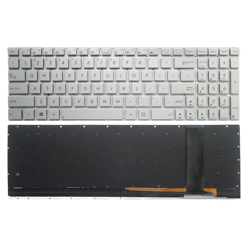 Совместимая клавиатура для моделей ASUS: N56DP/N56VZ/VM/N56/N76S/Q550L/N750/N550J (США/РФ).