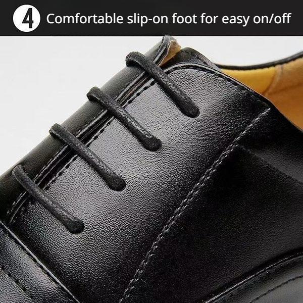 Men's Genuine Leather Shoes Spring and Summer Comfortable Breathable Soft Leather Soft Bottom Business Casual Leather Shoes
