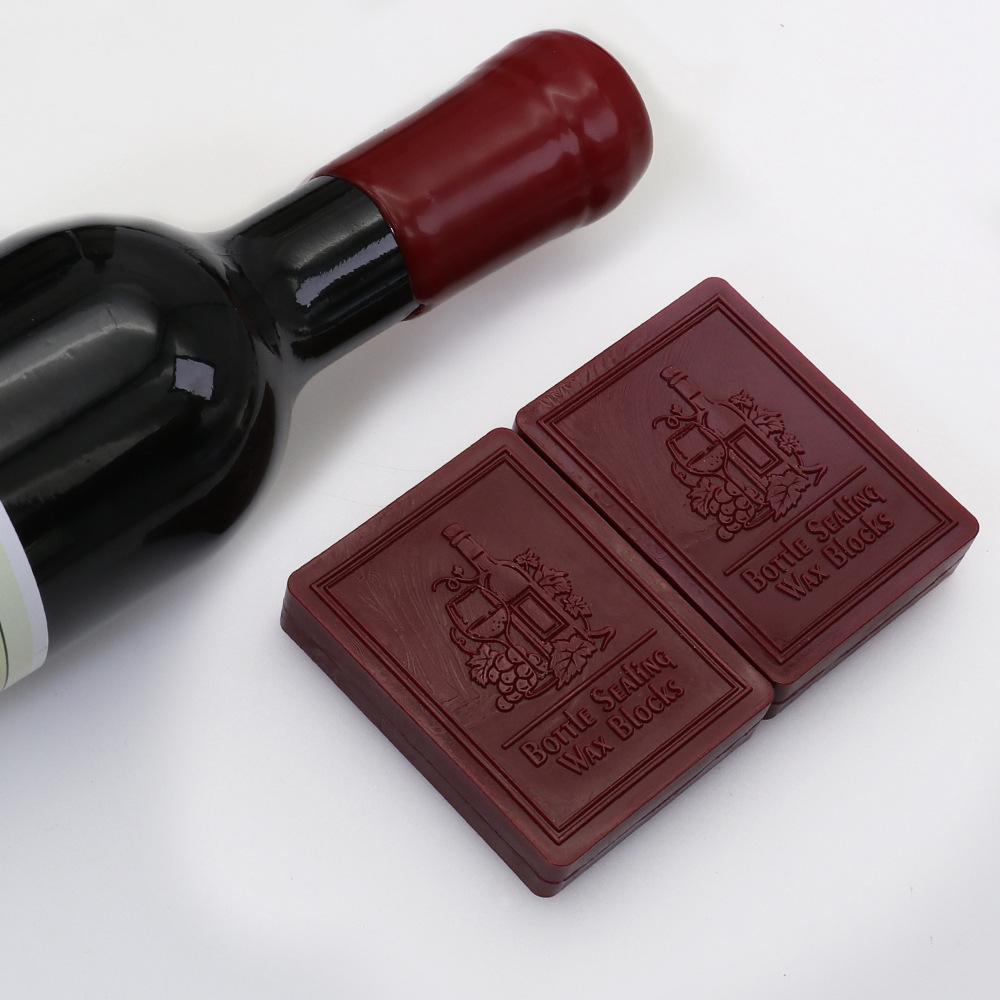 45g Wine Bottle Sealing Wax, Leak-Proof Reusable Decorative Seal for Liquor Storage