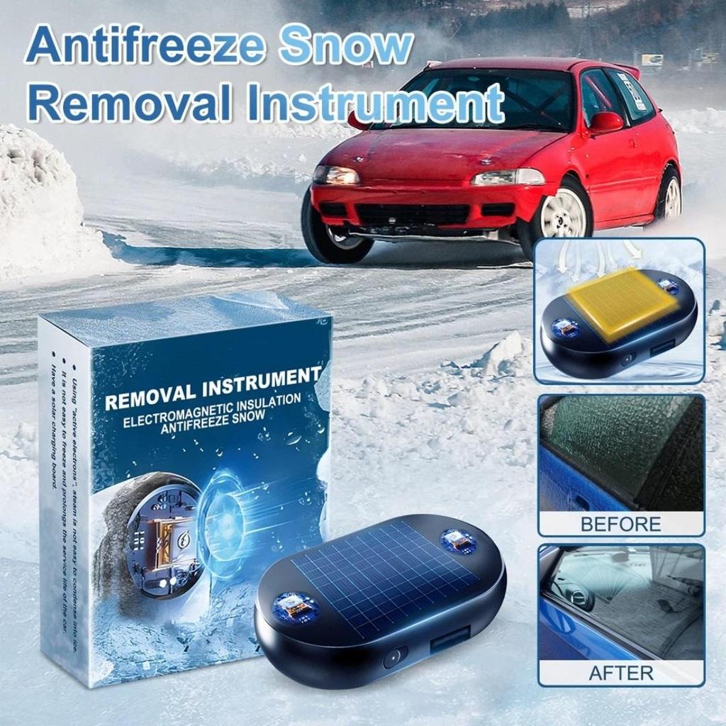 Antifreeze Snow Removal Device for Car Windshields and Rearview Mirrors - Portable Antifreeze Tool