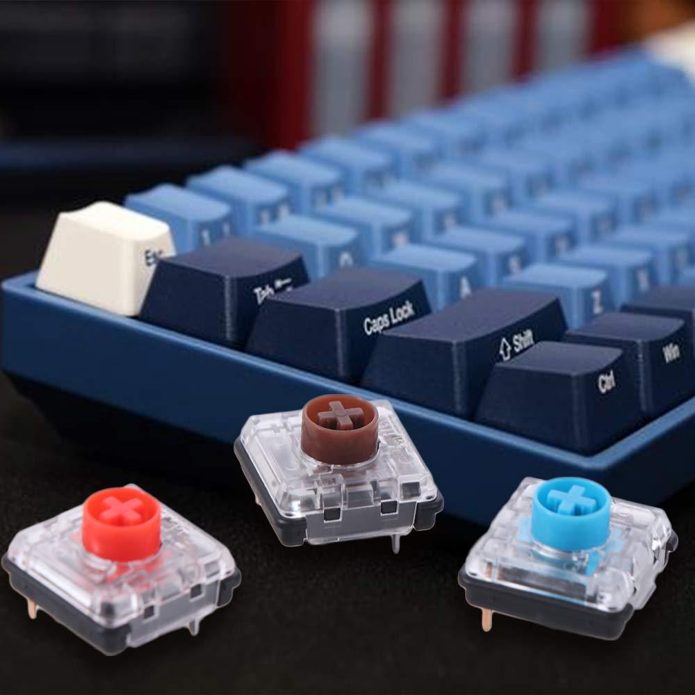 10pcs Acrylic Choc V2 Low Profile Switch High Ultrathin Mini Low RGB Key Keypad Knocking Custom Low Profile Switch