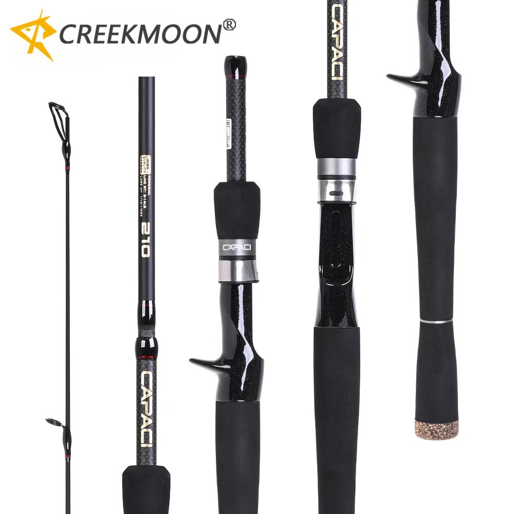 Профессиональная карбоновая приманка для ловли рыбы, сверхлегкое спиннинговое удилище 2,1 м, 2,7 м, удилище для заброса приманки для ловли окуня и щуки, аксессуар для ловли рыбы