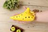 TNG Ocarina, Single [12-Hole  Alto  Yellow], Premium C Key, AC (Includes Fingering Chart), Glazed Finish, Yellow, for Wind Instruments